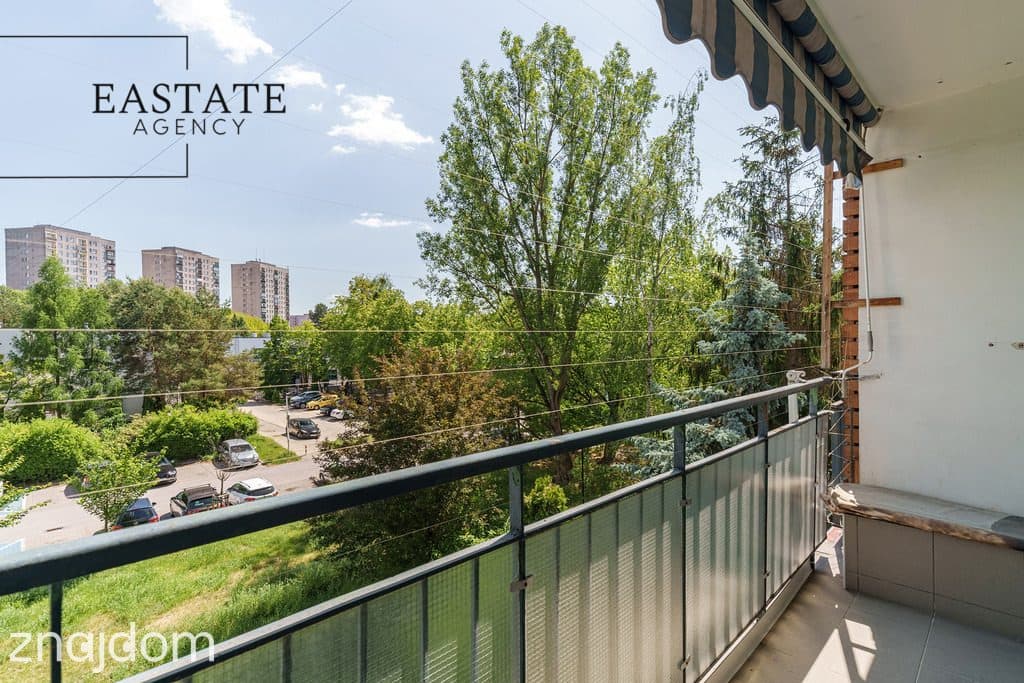 Tuż przy I linii metra stacja Imielin | Loggia 6m2 | Widok na zielone patio - zdjęcie 13