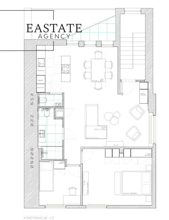 1-Najemca/Balkon/Ogród/Miejsce postojowe-73m - zdjęcie 12
