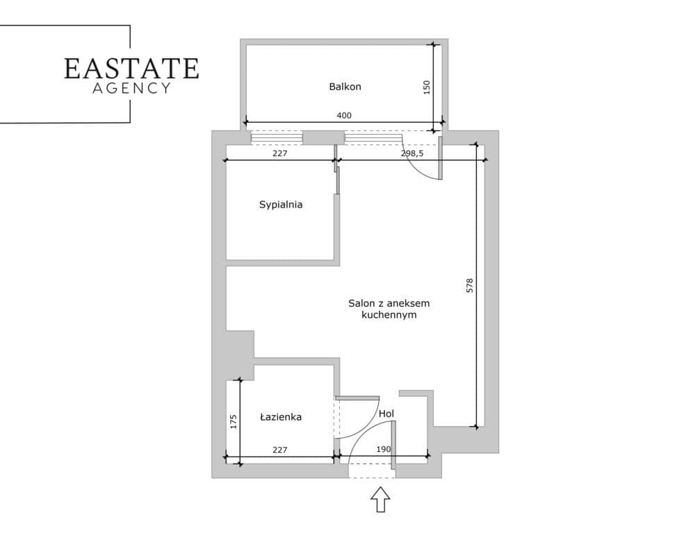 Piękny Widok/Balkon/Garaż/Dom Development/2 Pok - zdjęcie 13