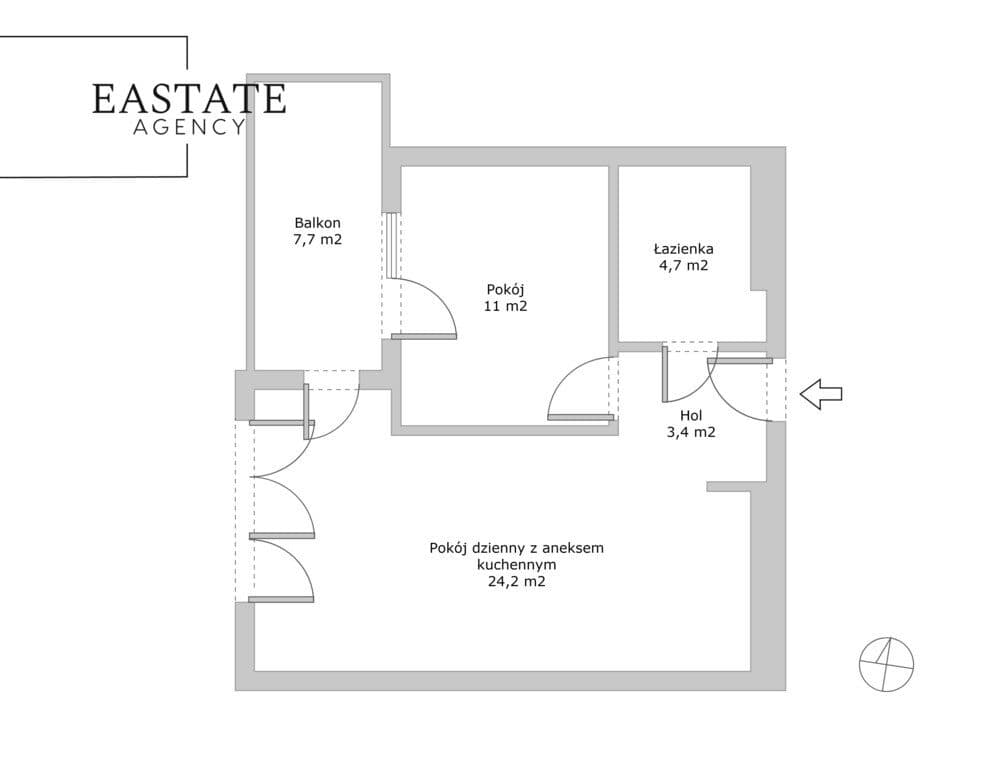 Funkcjonalny apartament blisko molo - zdjęcie 18
