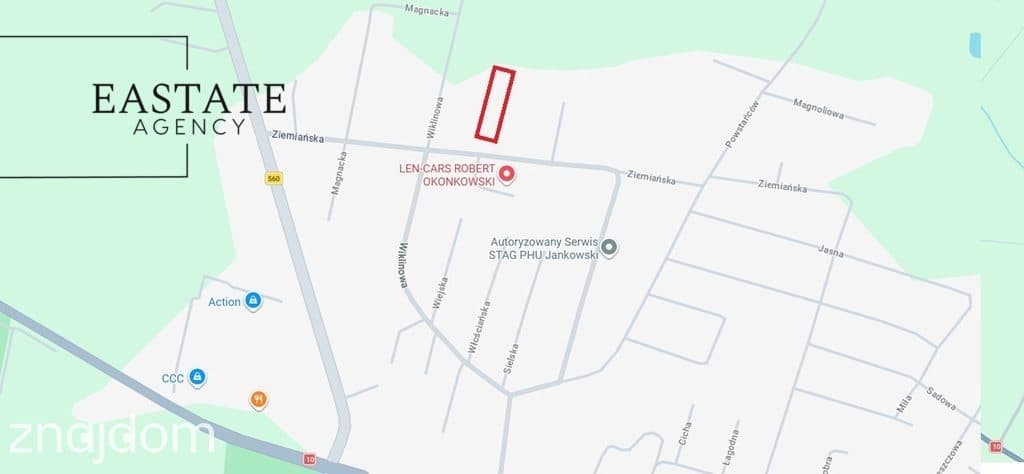 Cztery działki budowlane | 800m2 każda | Sierpc - zdjęcie 3