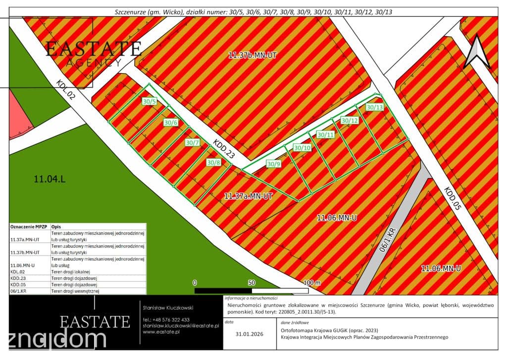 Działka budowlana niedaleko Łeby | 1275m² - zdjęcie 13