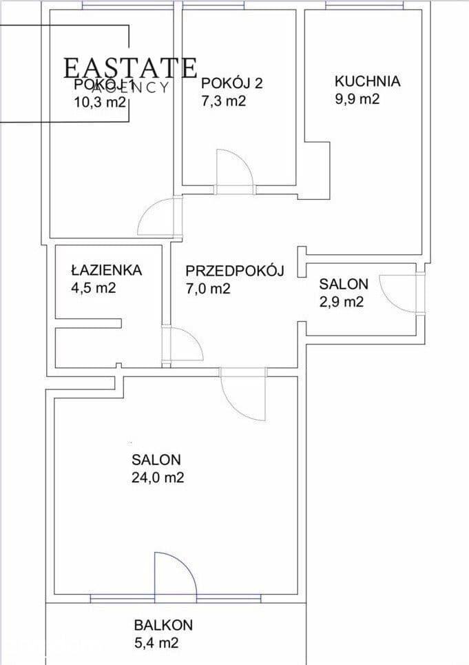 Dwustronne 3 pokoje | Balkon | Widok na okolicę - zdjęcie 19