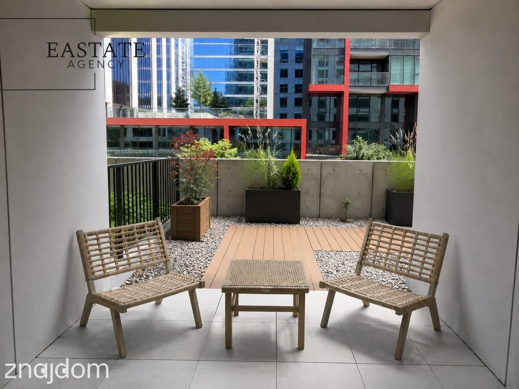 Towarowa Square | nowoczesny apartament z ogrodem - zdjęcie 3