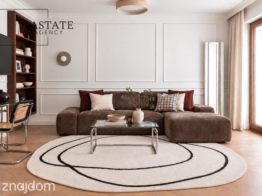Towarowa Square | nowoczesny apartament z ogrodem