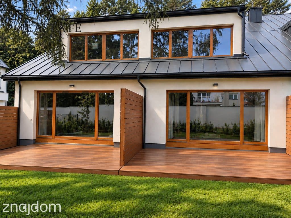 Nowoczesny dom 156 m², stan deweloperski, garaż