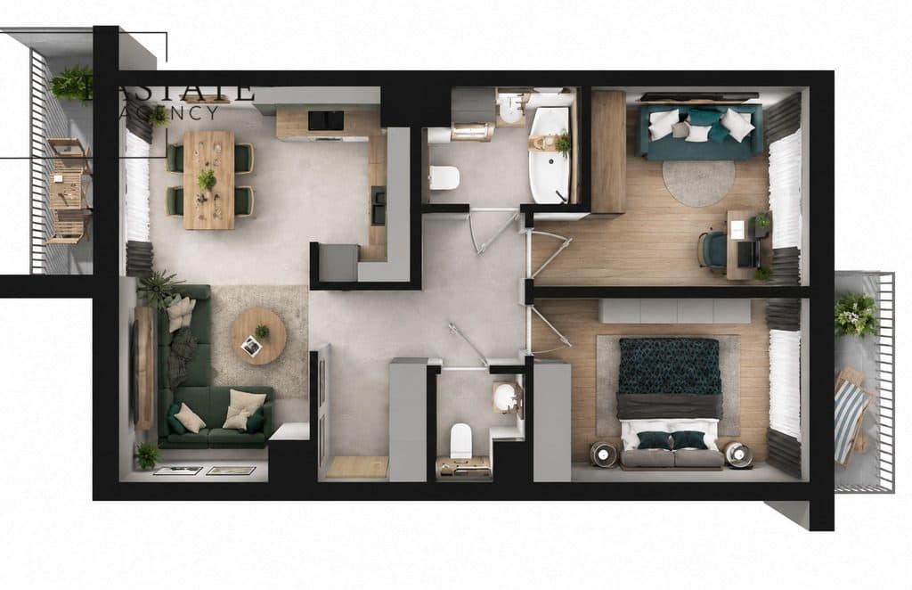 kameralna, oddana inwestycja/2026/balkon i loggia - zdjęcie 3