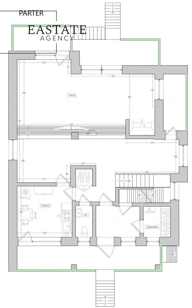 Dom biurowy/3 poziomy 240 m²/7x Parking/Działka 500m2/Las Bielański S8 - zdjęcie 17