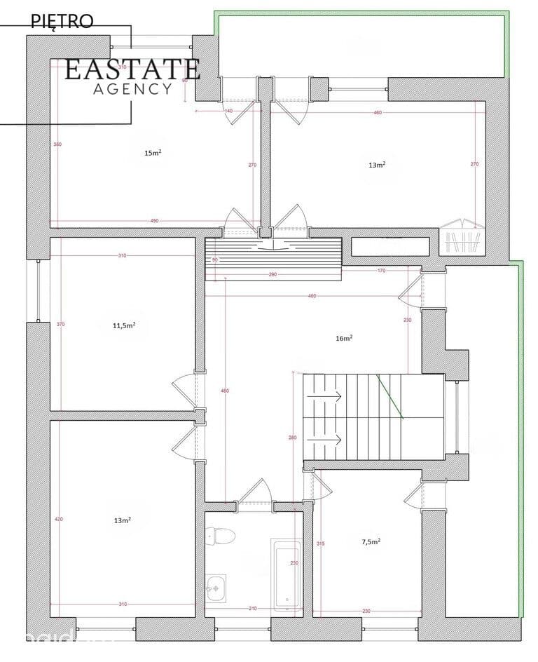 Dom biurowy/3 poziomy 240 m²/7x Parking/Działka 500m2/Las Bielański S8 - zdjęcie 18