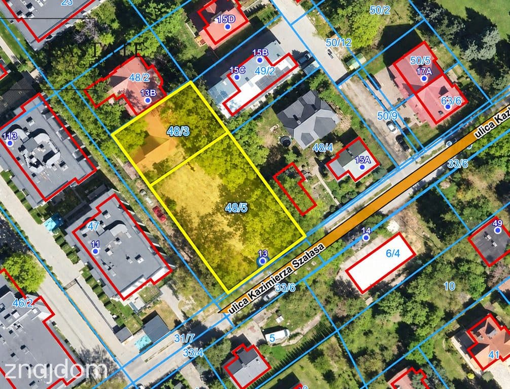 Działki 973 m² + 484 m² z domem/Pełne media/Dojazd z dwóch stron/mpzp - zdjęcie 4