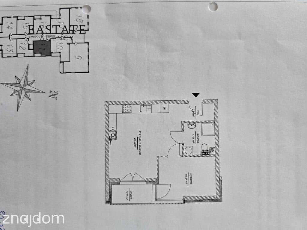 Nowe mieszkanie z balkonem na Białołęce - 2 pokoje, 40,65 m² - zdjęcie 11