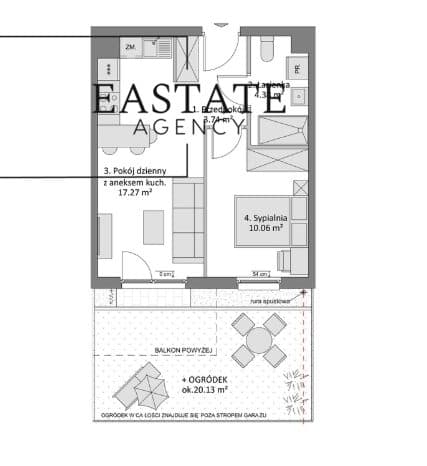 Deweloperskie I 2-pokoje | 35 m² | Pastelowa, Gdańsk - zdjęcie 10