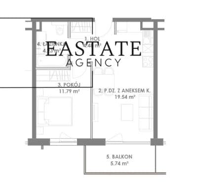 Mieszkanie 2-pokojowe z balkonem | Rumia, ul. Kosynierów | 40,04 m² - zdjęcie 9