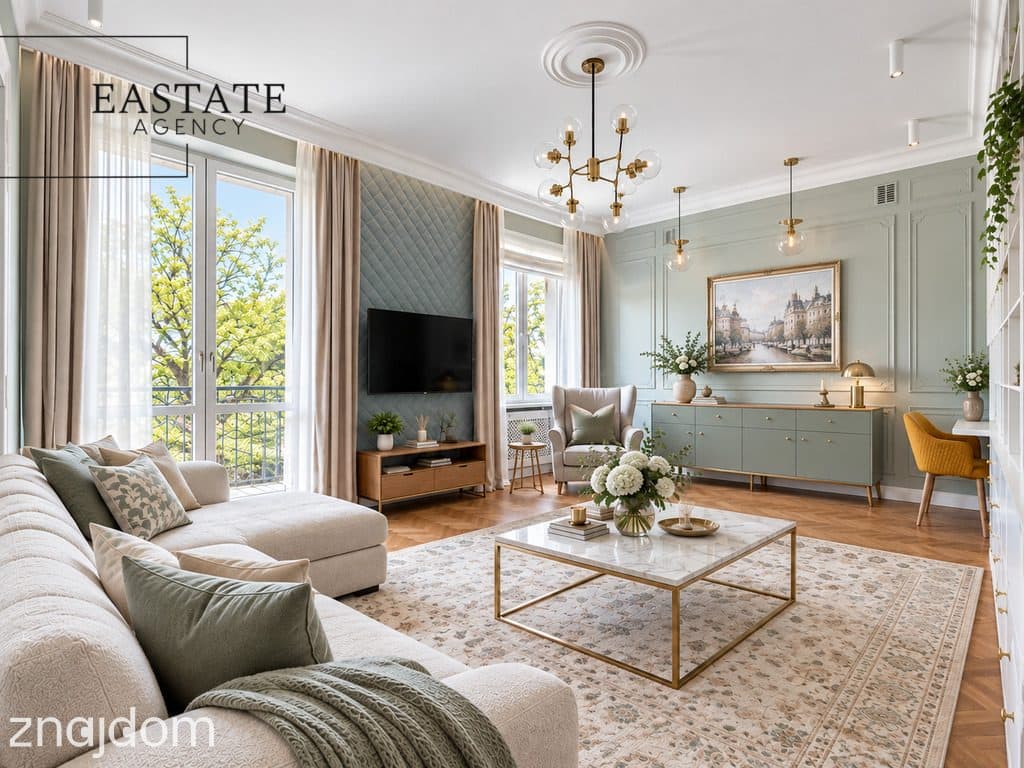 Powiśle | Designerski apartament w kamienicy | 2 balkony i garaż - zdjęcie 6