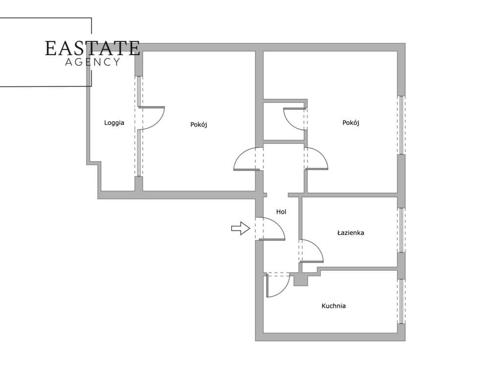 3 pokoje | 59,9 m² | balkon | 1 piętro | Praga-Południe - zdjęcie 13