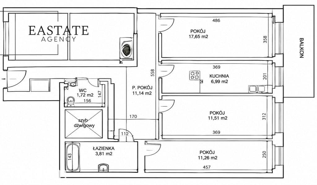 Przestronne 3 pokoje | Balkon | Miejsce w garażu - zdjęcie 12