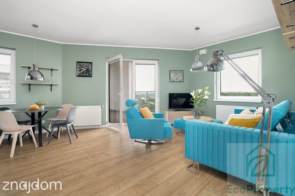 Wyjątkowe 2 pokoje z tarasem 32 m² , piętro 6/6 - zdjęcie 2