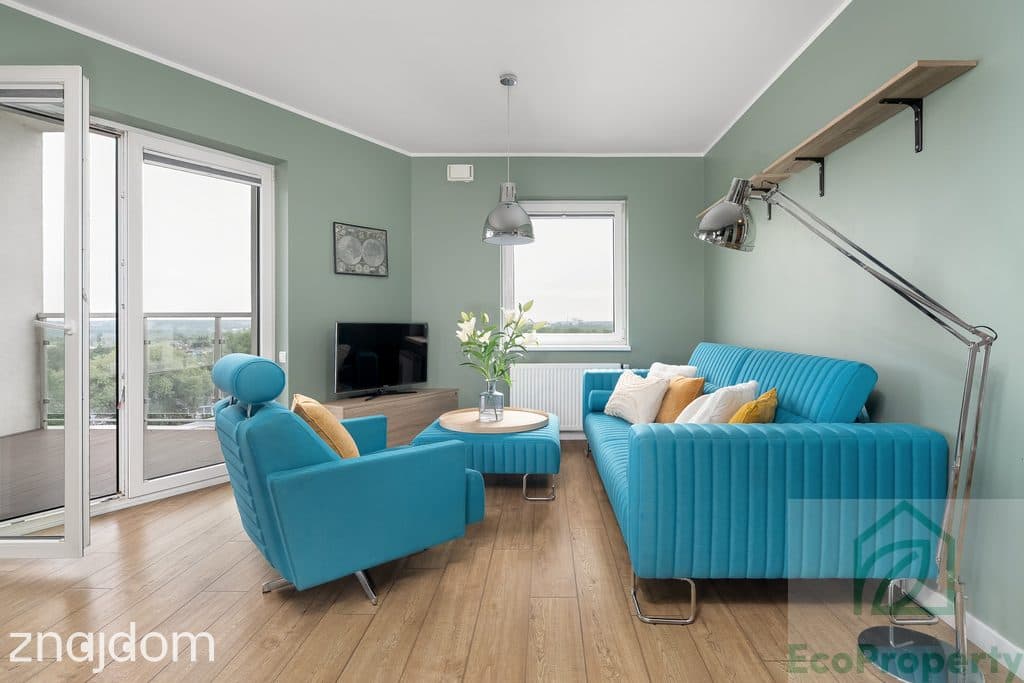 Wyjątkowe 2 pokoje z tarasem 32 m² , piętro 6/6 - zdjęcie 3