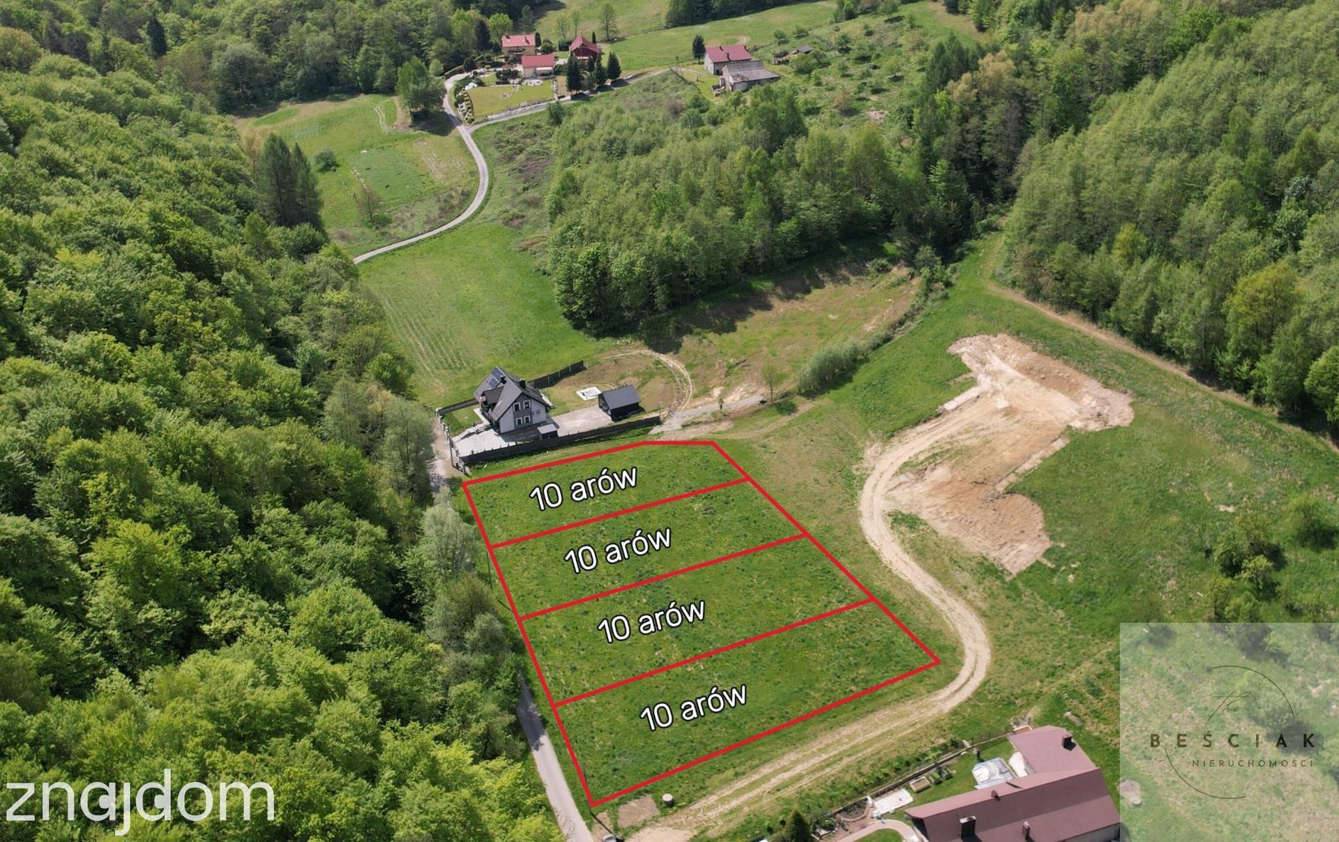 Szczepanowice - 4 działki przy lesie - zdjęcie 2