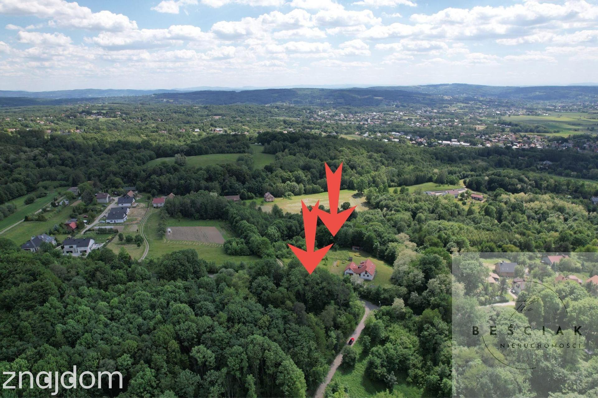 🌄 Działka budowlana na szczycie Góry św. Marcina | Widok, prestiż, WZ- warunki zabudowy - zdjęcie 4