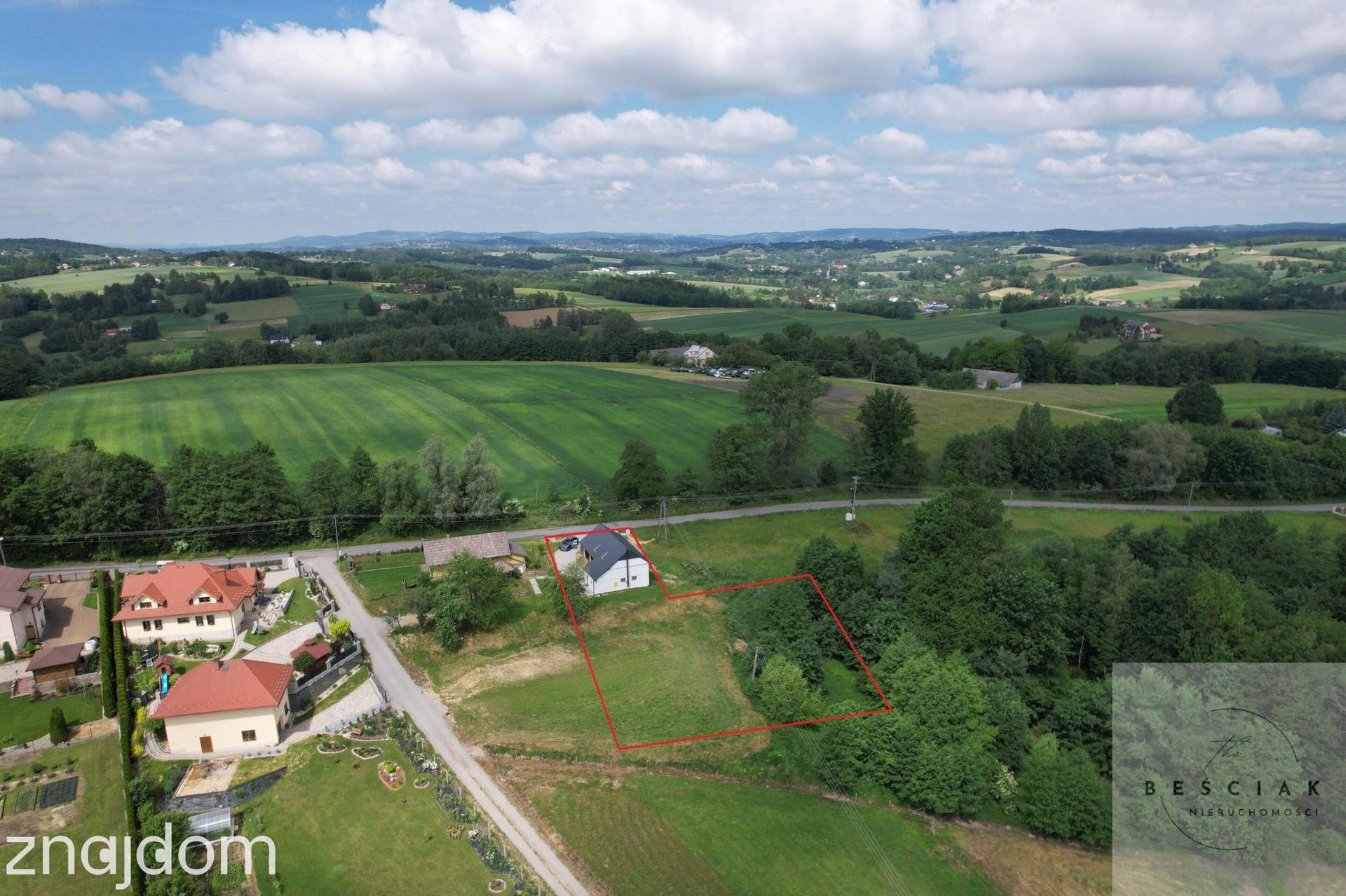 🏡 Działka 20 arów z budynkiem mieszkalno-gospodarczym i warunkami zabudowy – Ryglice