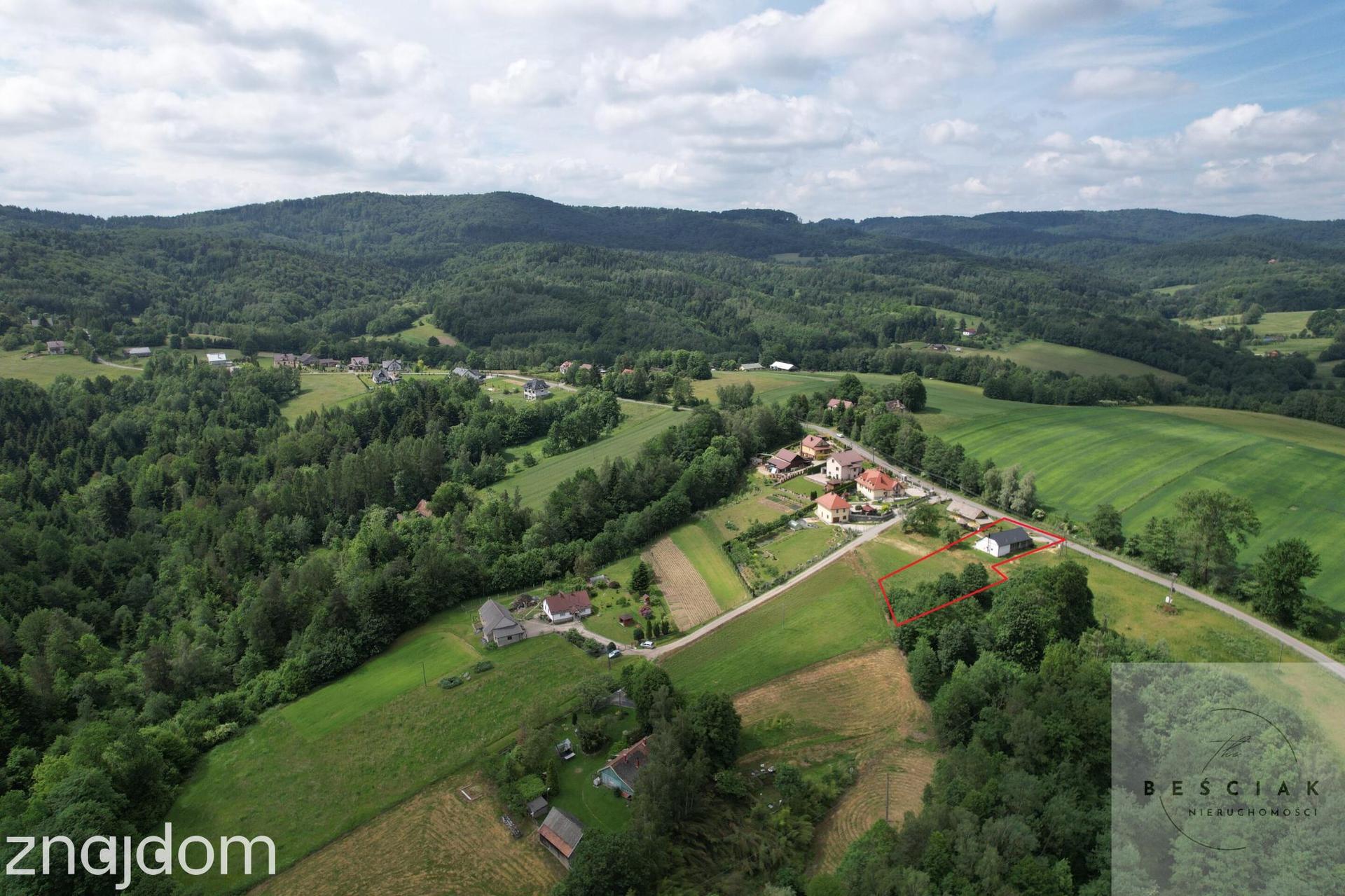 🏡 Działka 20 arów z budynkiem mieszkalno-gospodarczym i warunkami zabudowy – Ryglice - zdjęcie 3