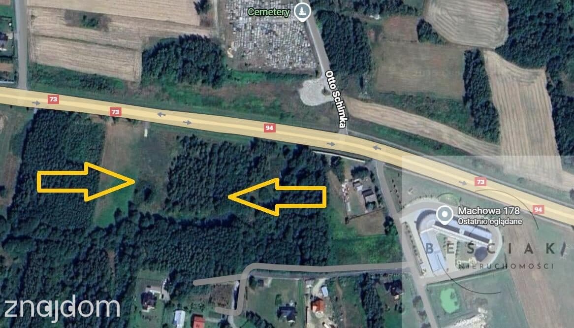 Działki inwestycyjne przy DK94 — Machowa, gmina Pilzno (Podkarpackie) - zdjęcie 6
