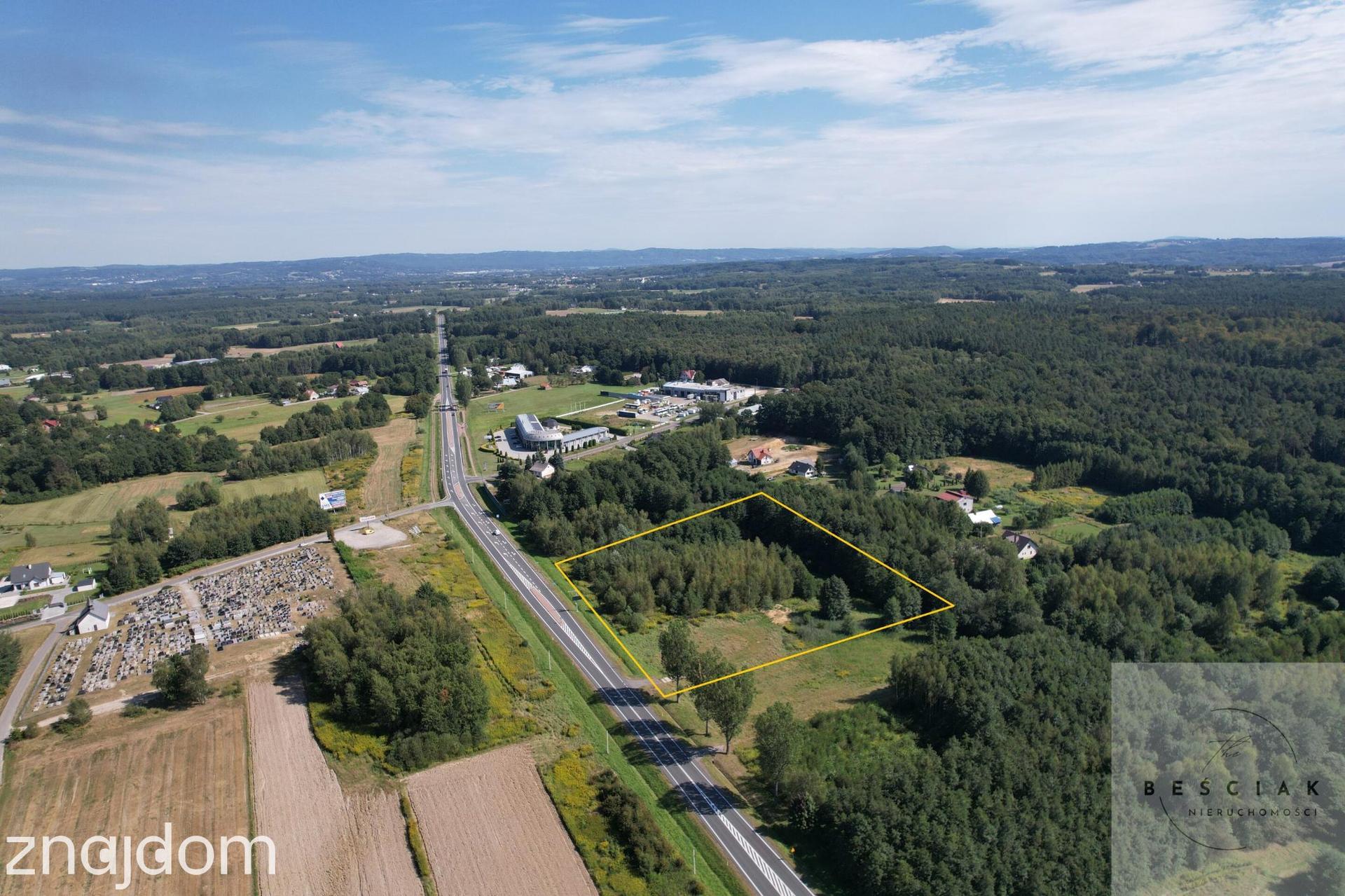 Działki inwestycyjne przy DK94 — Machowa, gmina Pilzno (Podkarpackie) - zdjęcie 9