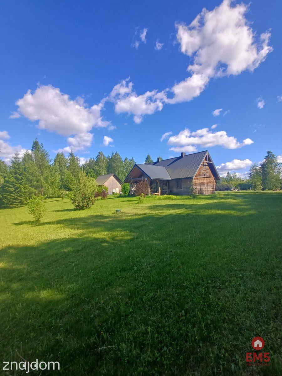 Drewniany dom premium nad stawem | 1 ha | Sauna | - zdjęcie 18