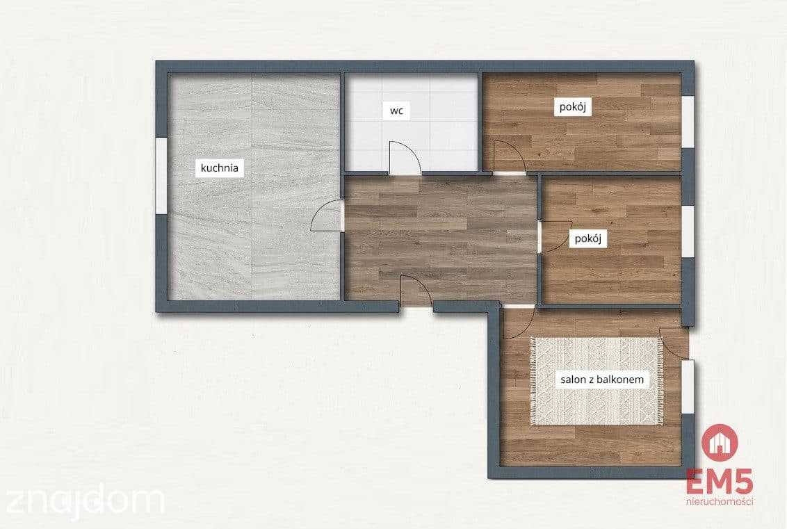 3 pokoje | 73 m² | ul. Dobra | Piękny widok - zdjęcie 11
