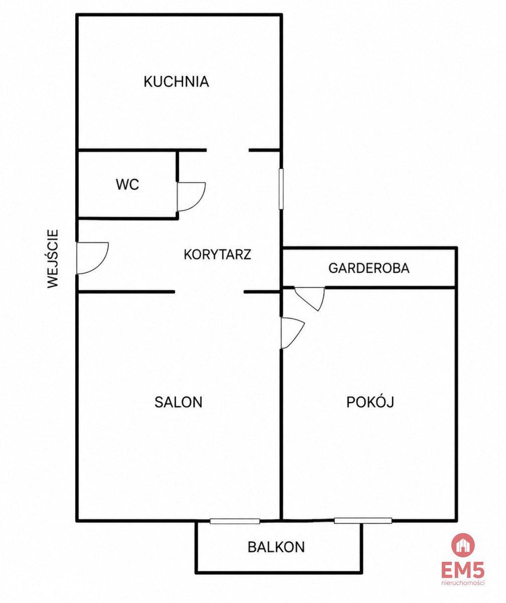 2 pokojowe mieszkanie w centrum - zdjęcie 7