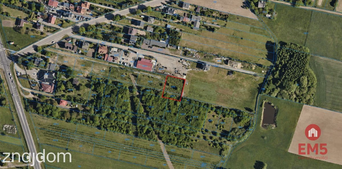 Działka budowlana 1200m2 z WZ narożna - zdjęcie 4