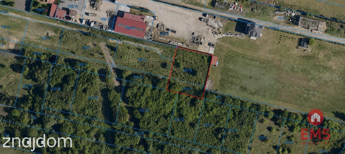 Działka budowlana 1200m2 z WZ narożna - zdjęcie 2