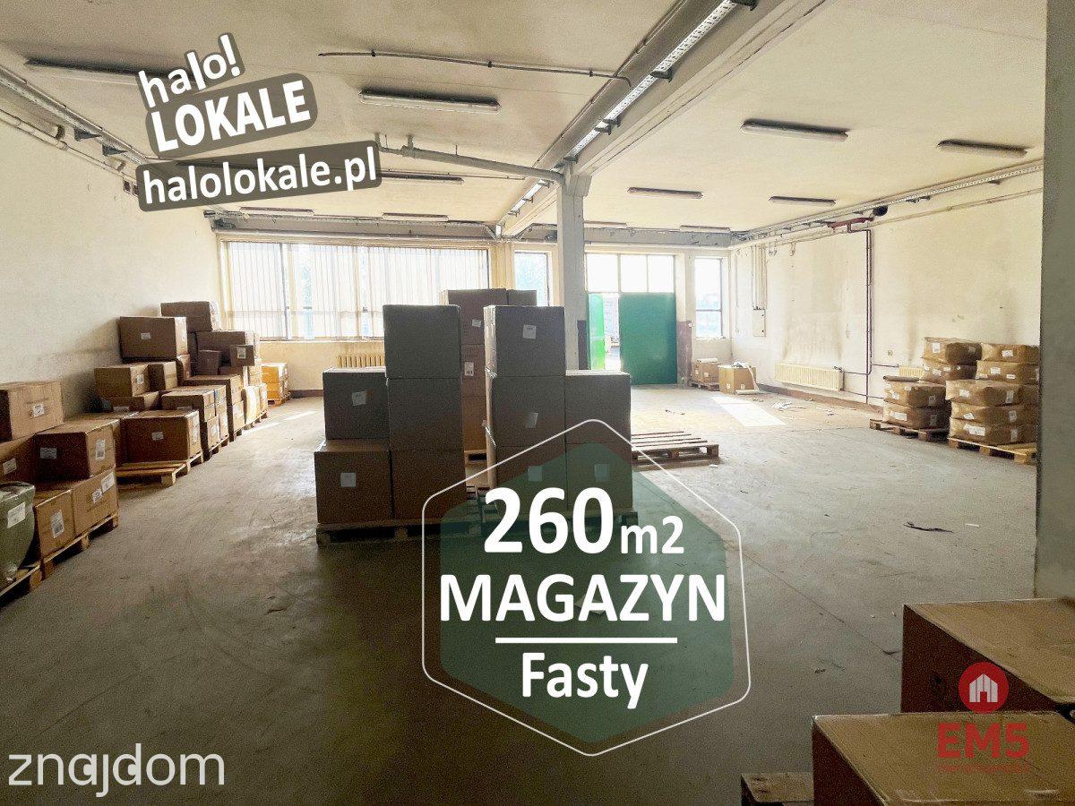 Magazyn, biura, Fasty