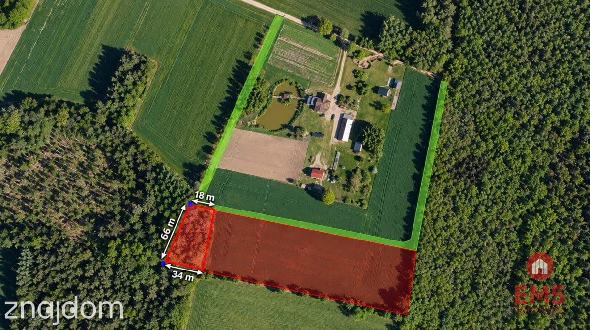 Działka pod 1692 m2. Łubianka - zdjęcie 5