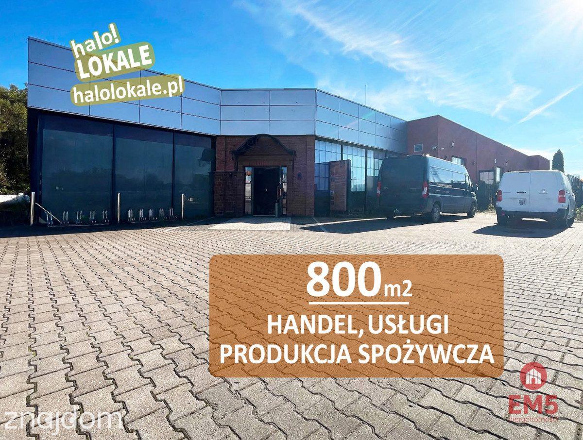 Budynek 800 m2 handel-usługi-produkcja
