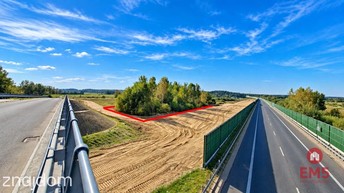 Działka usługowa przy S19