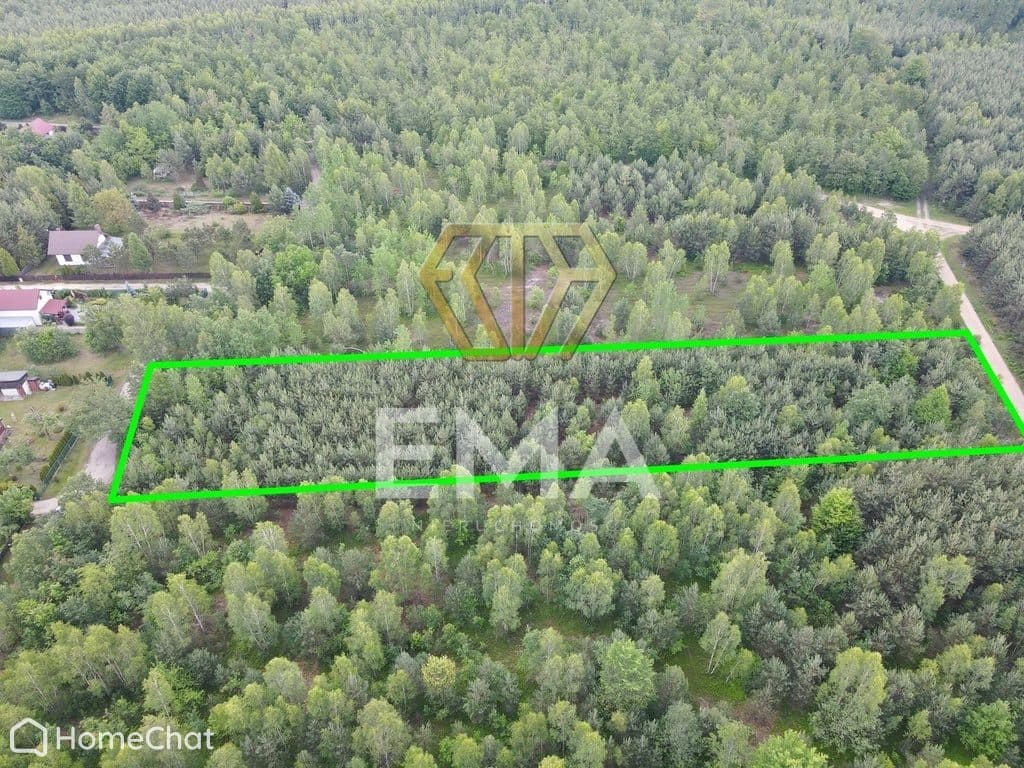 Działka leśna 4464 m² | Herby | MPZP