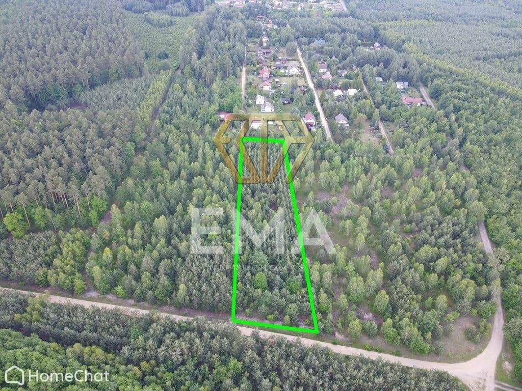 Działka leśna 4464 m² | Herby | MPZP