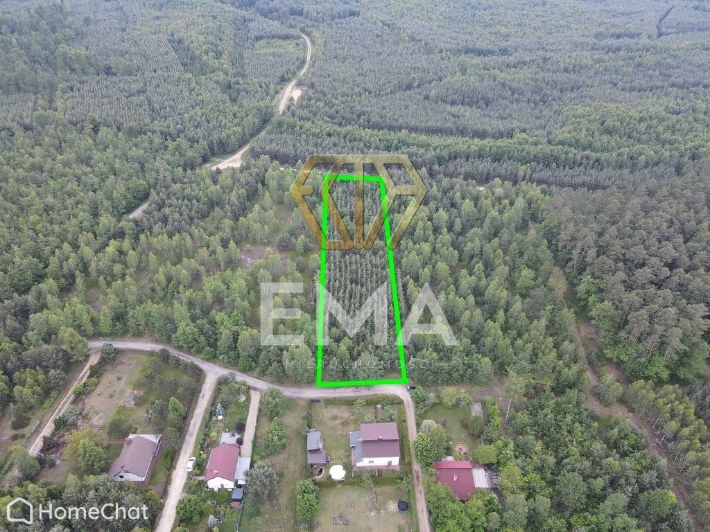 Działka leśna 4464 m² | Herby | MPZP