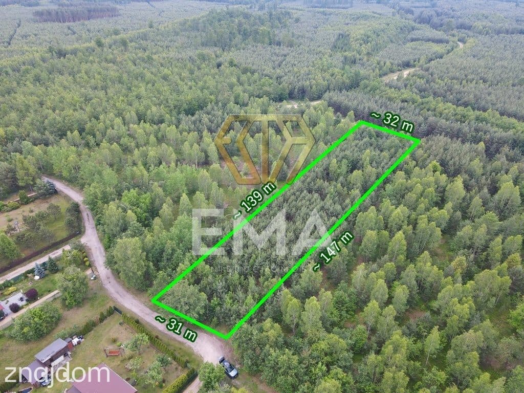Działka leśna 4464 m² | Herby | MPZP - zdjęcie 2