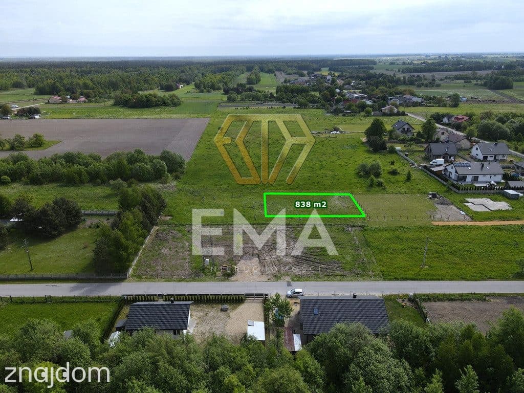 Działka pod dom marzeń | 838 m² | Gmina Rędziny |