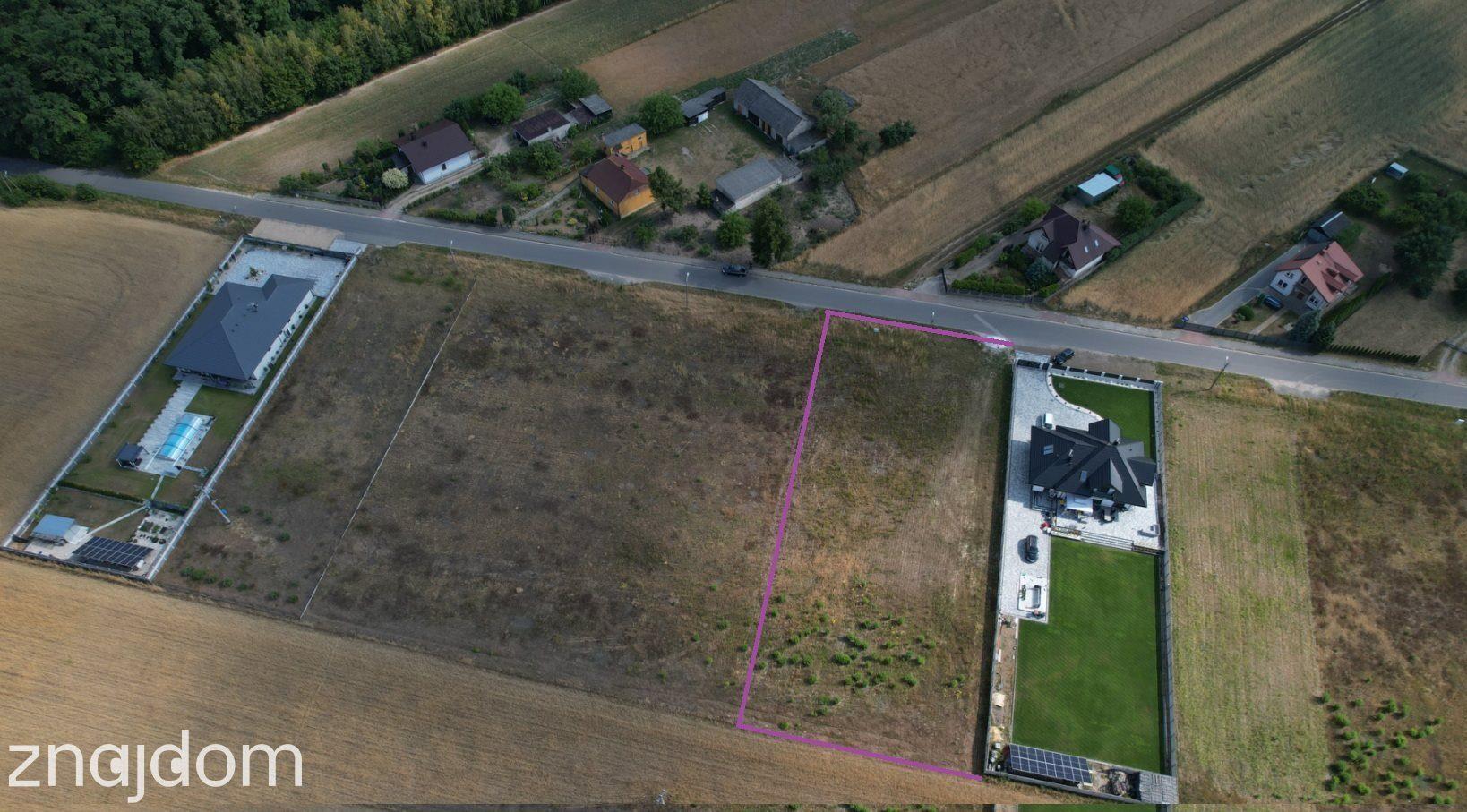 Działka budowlana Męcka Wola 1866m2 - zdjęcie 2