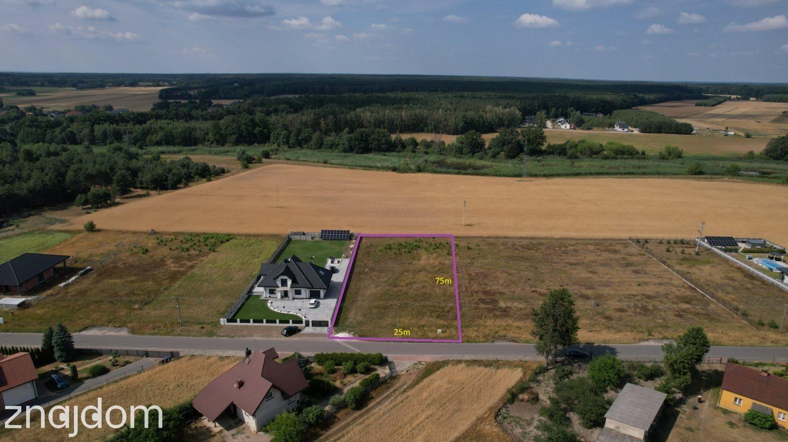 Działka budowlana Męcka Wola 1866m2 - zdjęcie 4