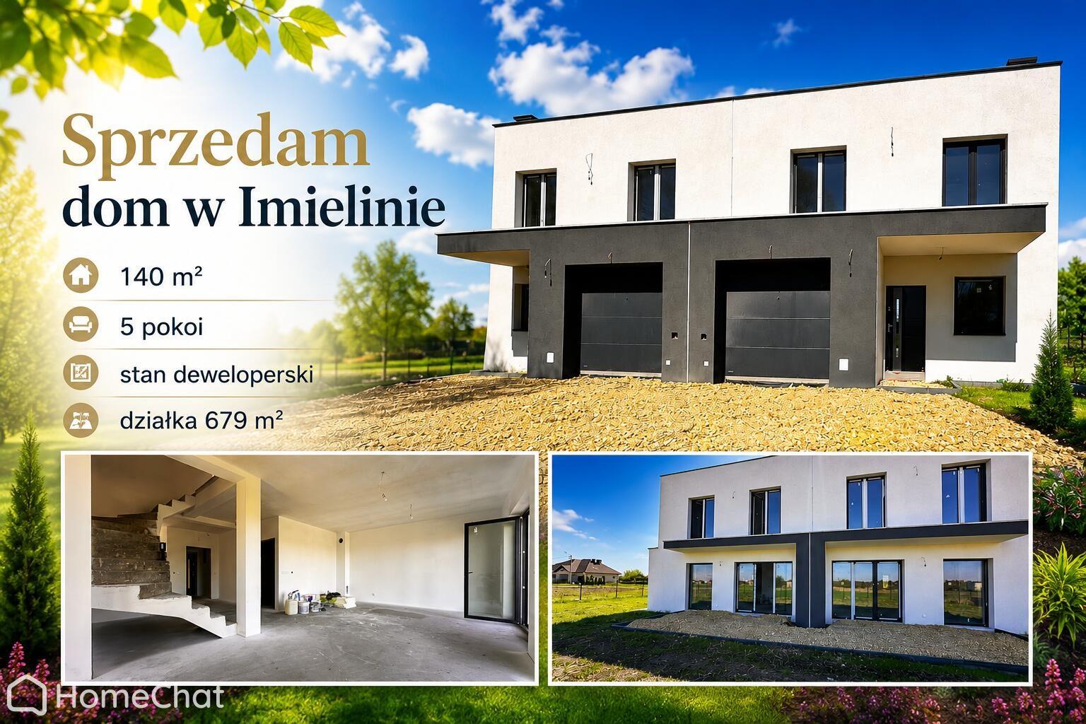Sprzedam dom ! Imielin - 140 m / 5 pokoi / działka 679 m