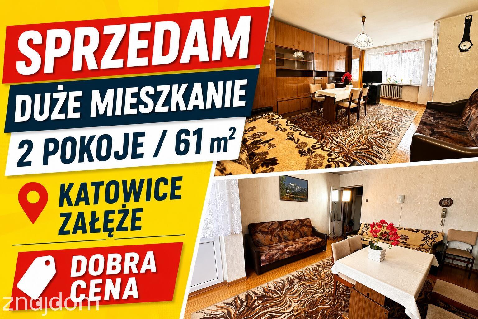 Duży Potencjał ! 2 pok / 61 m 2
