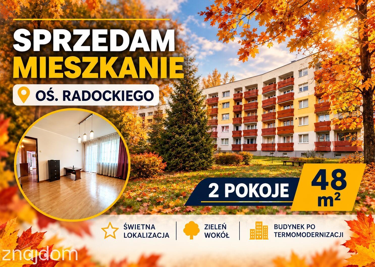 Radockiego ! 2 pok / 49 m