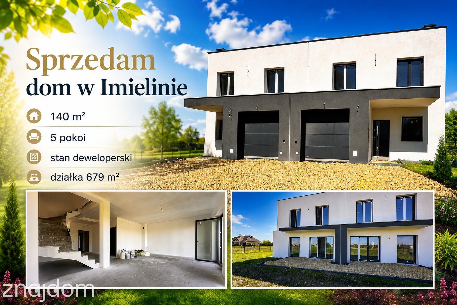 Sprzedam dom ! Imielin - 140 m / 5 pokoi / działka 679 m Nowa Cena