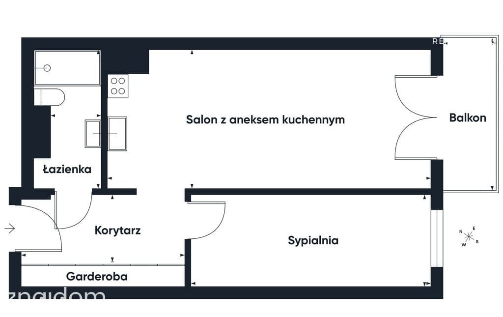 2-pok. komórka, miejsce w garażu - Ruczaj! - zdjęcie 20