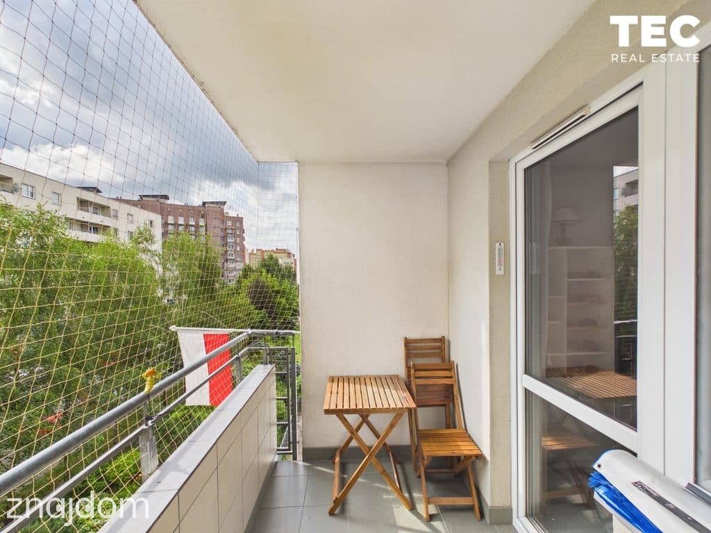 Blisko tramwaj I balkon I Park Reduta I od wschodu - zdjęcie 15